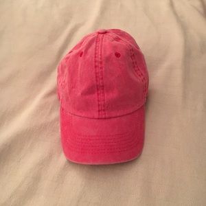 Pinkish red hat! One size